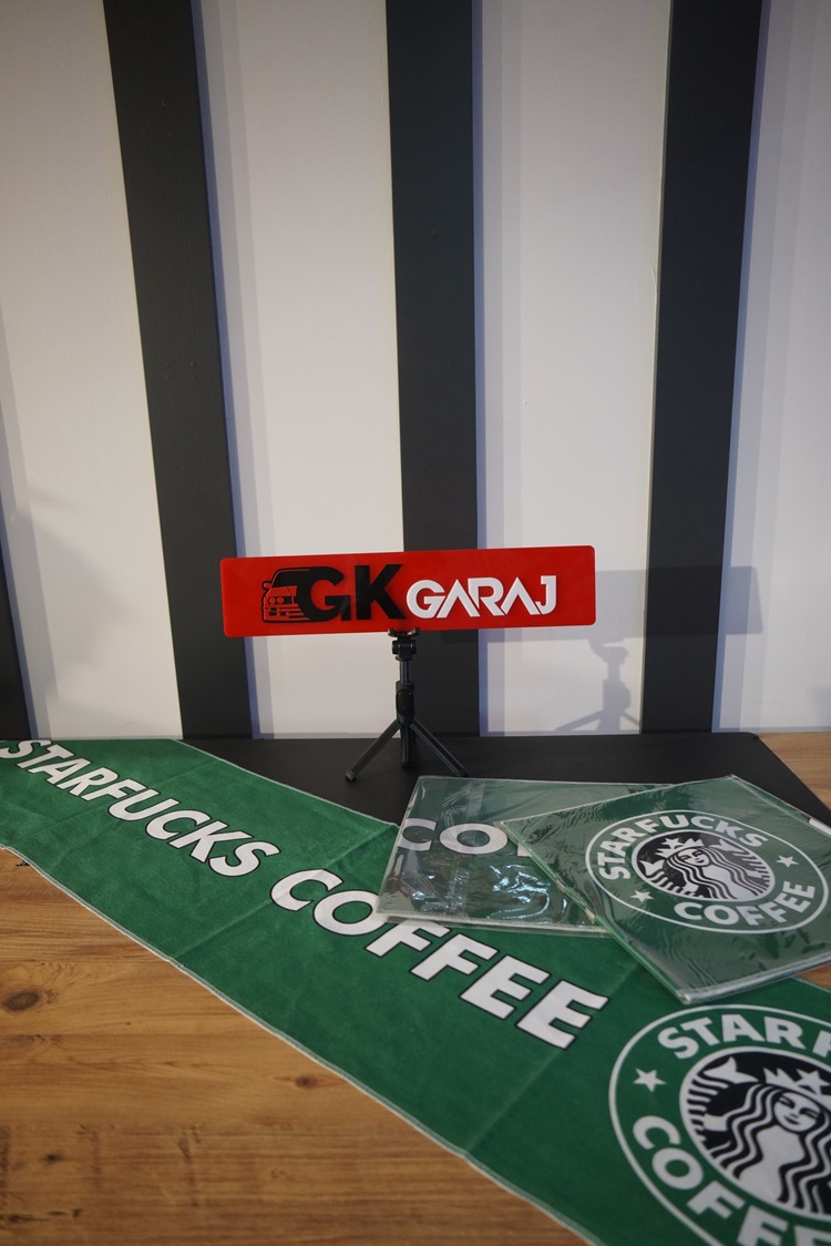 STARFUCKS COFFEE TORPİDO HAVLUSU