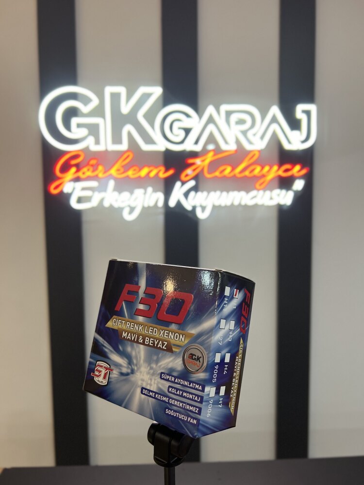 XENON ÇİFT RENK - MAVİ BEYAZ - H7
