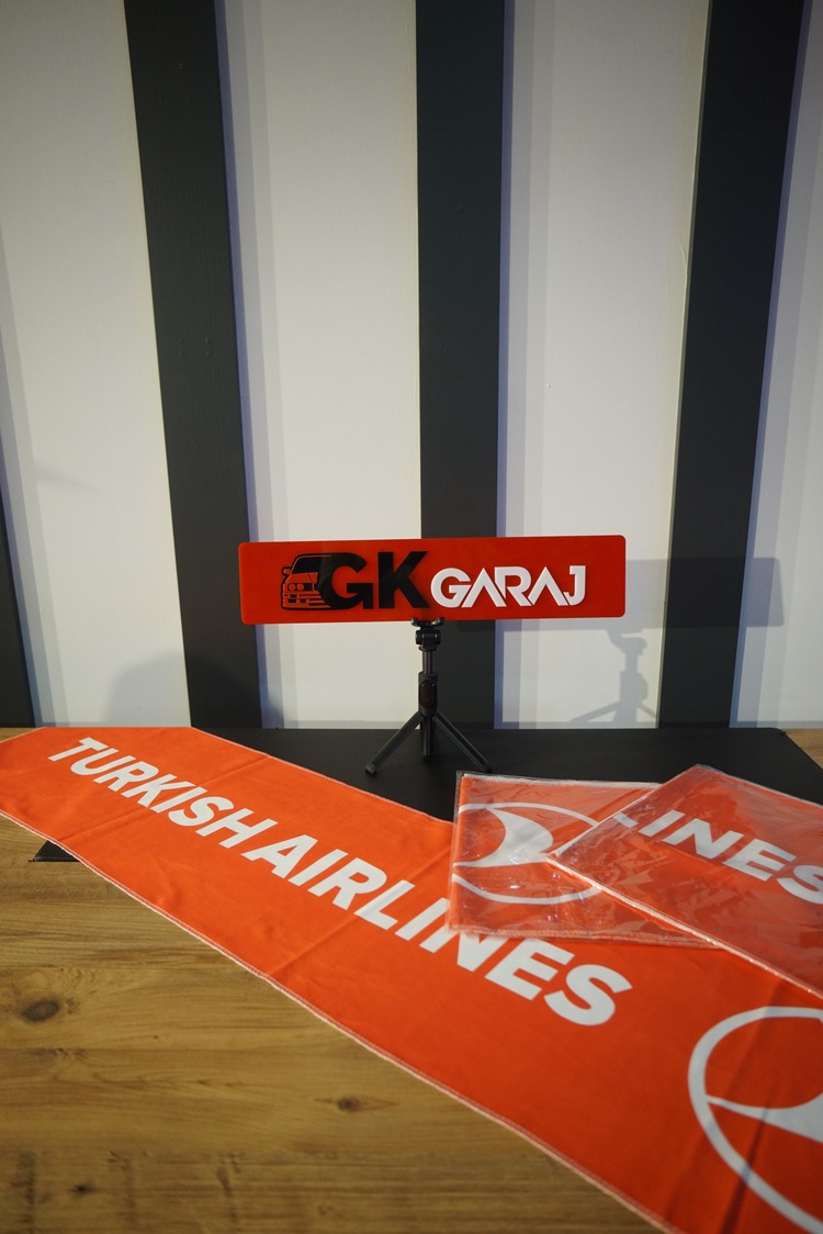 TURKISH AIRLINES TORPİDO HAVLUSU