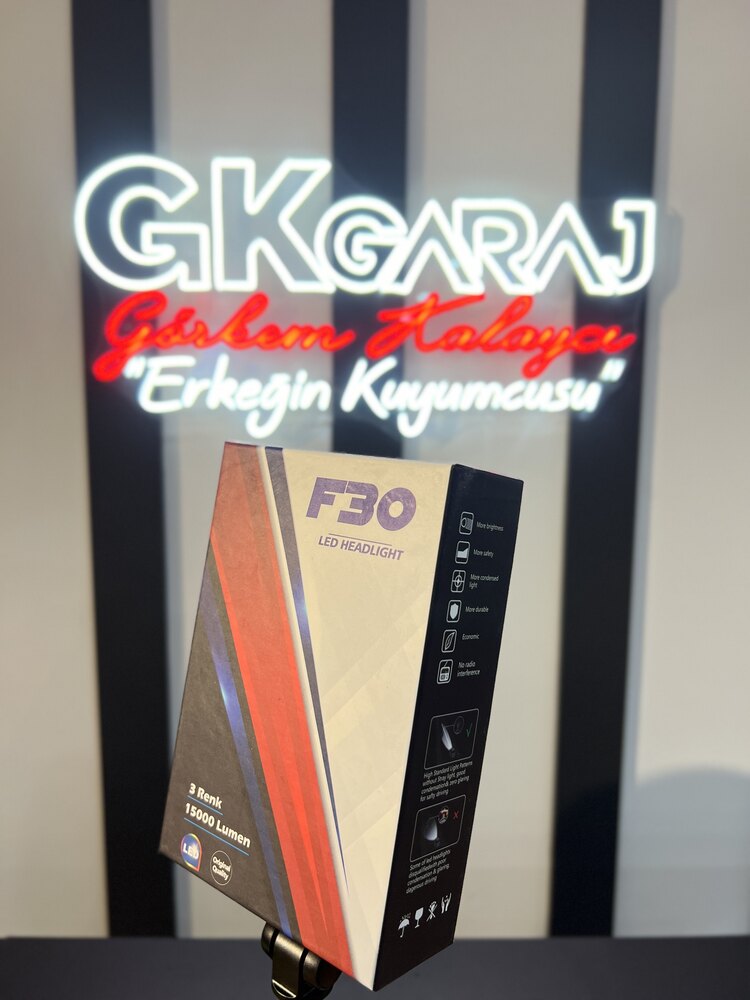 XENON 3 RENK - PEMBE MAVİ BEYAZ - H4