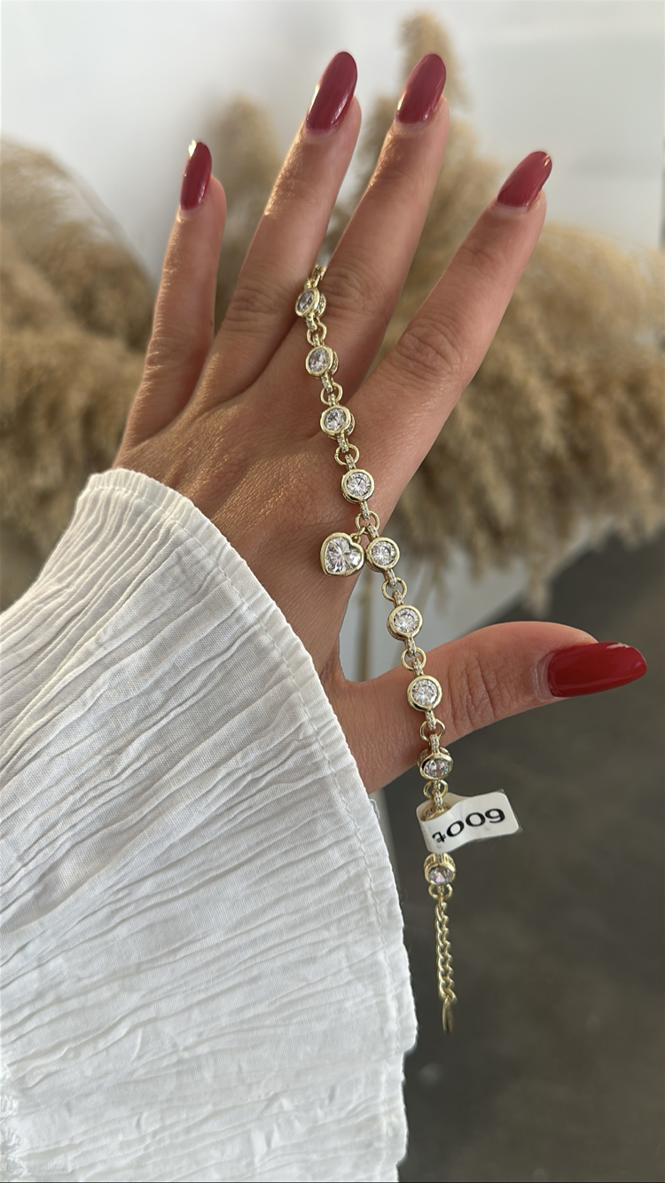Kalp Charm Bileklik