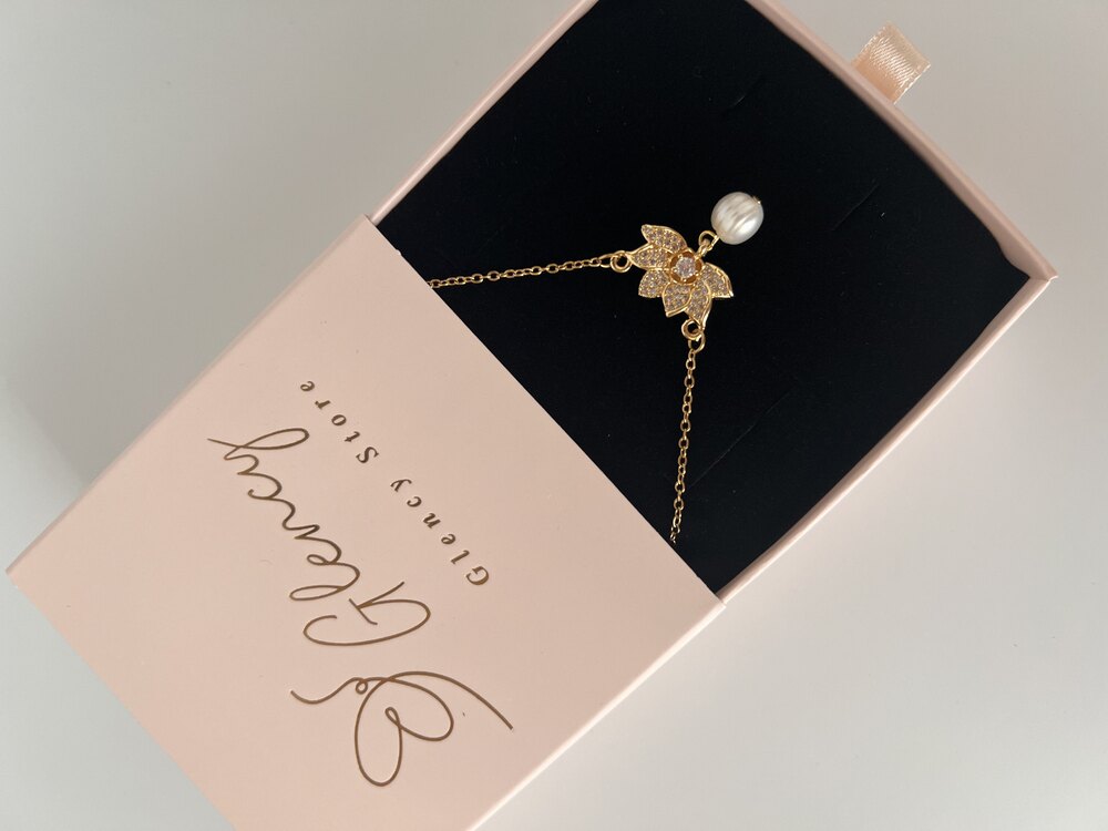 Lotus İnci Kolye