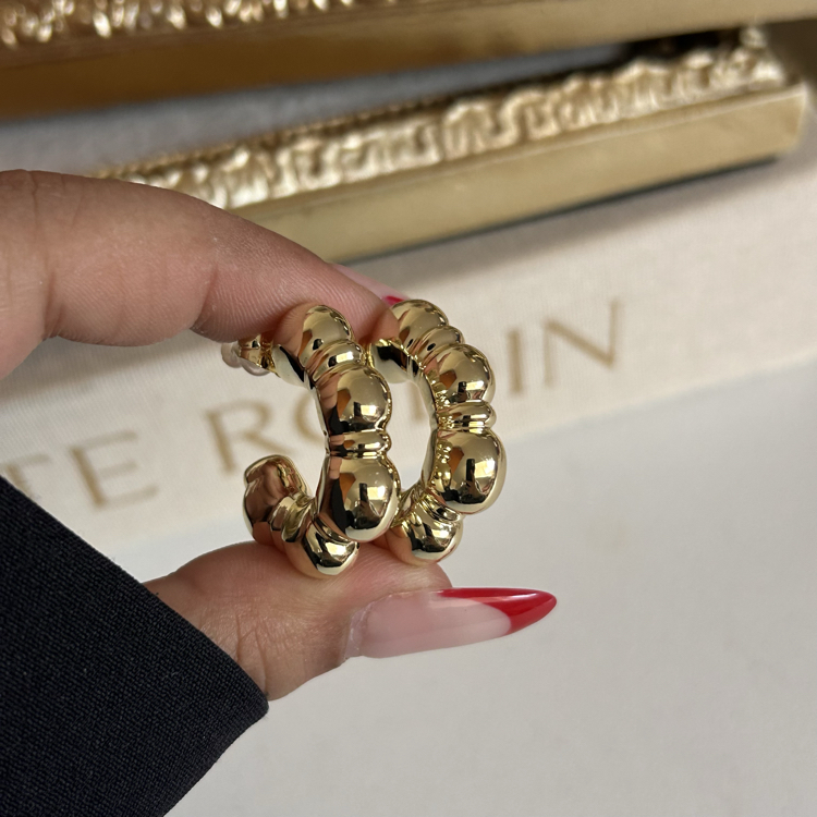 Gold Bombe Küpe | Xuping