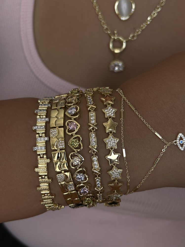 Gold Plaka Bileklik | Xuping