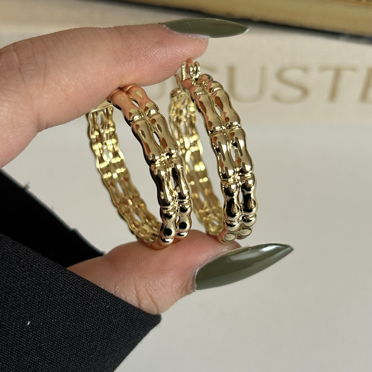 Gold Halka Burgu Küpe | Xuping 