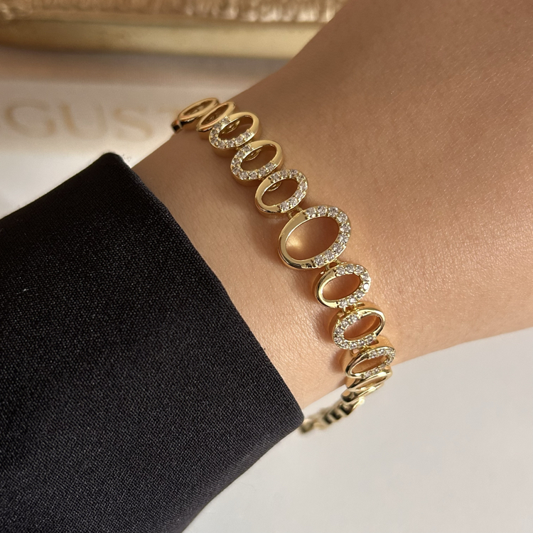 Gold Halka Bileklik | VİP 