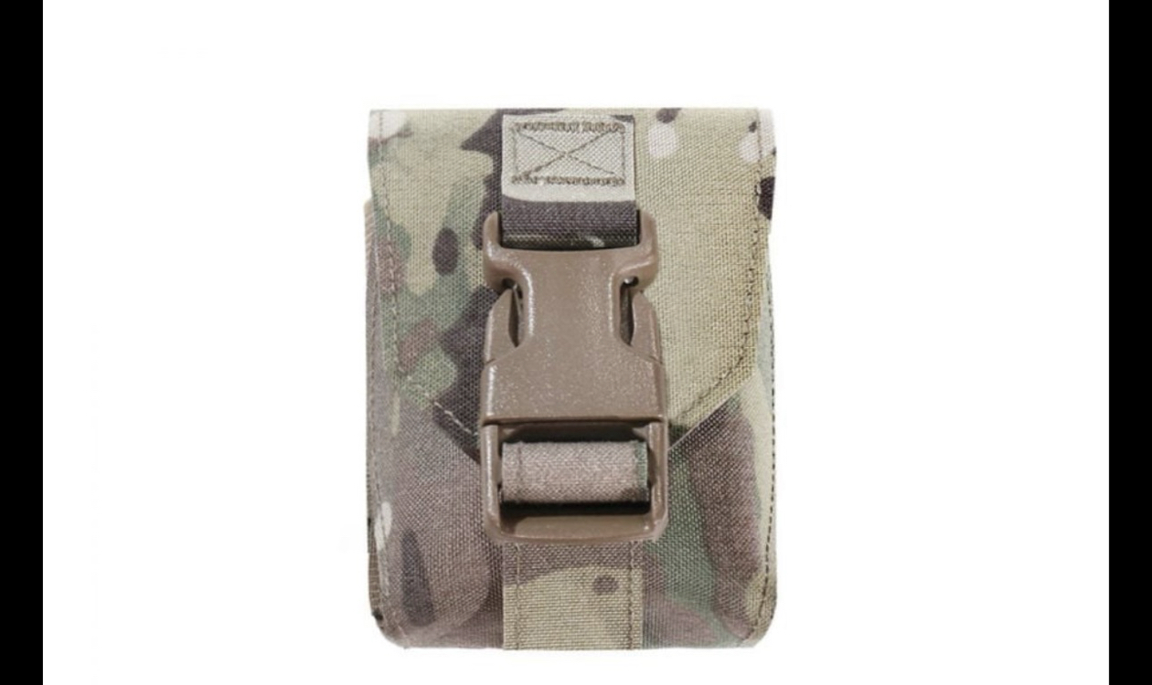 Warrior Laser Cut Frag Grenade Pouch MultiCam Pounch