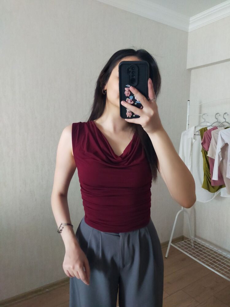 Degaje Bordo Bluz 