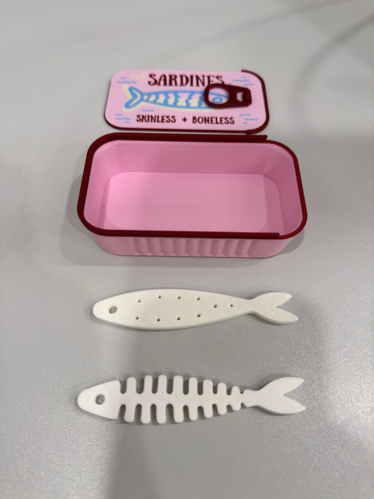 Sardınes Mini Takı Kutusu