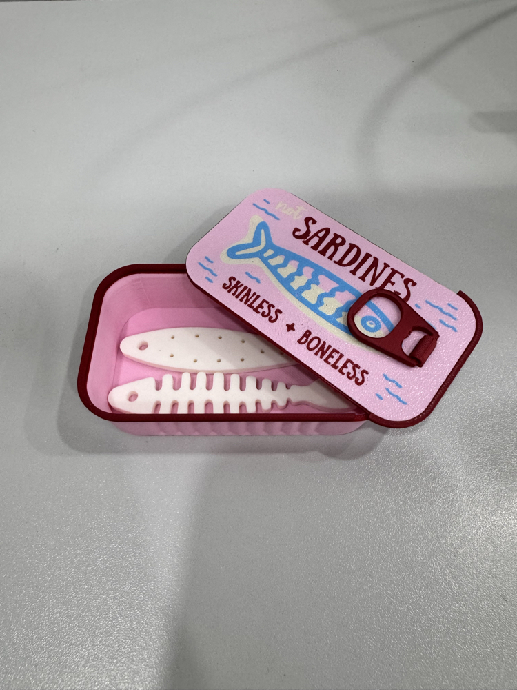 Sardınes Mini Takı Kutusu