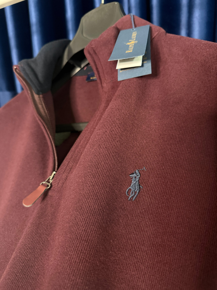 POLO RALPH LAUREN PREMIUM YARIM FERMUAR SWEAT