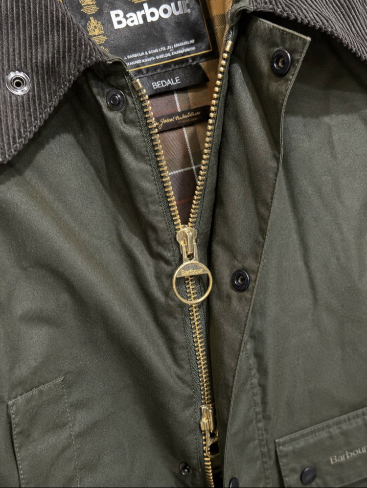 BARBOUR ORİJİNAL YAĞLI DERİ MONT 001