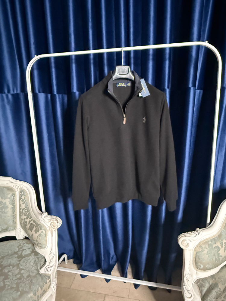 POLO RALPH LAUREN PREMIUM YARIM FERMUAL SWEAT