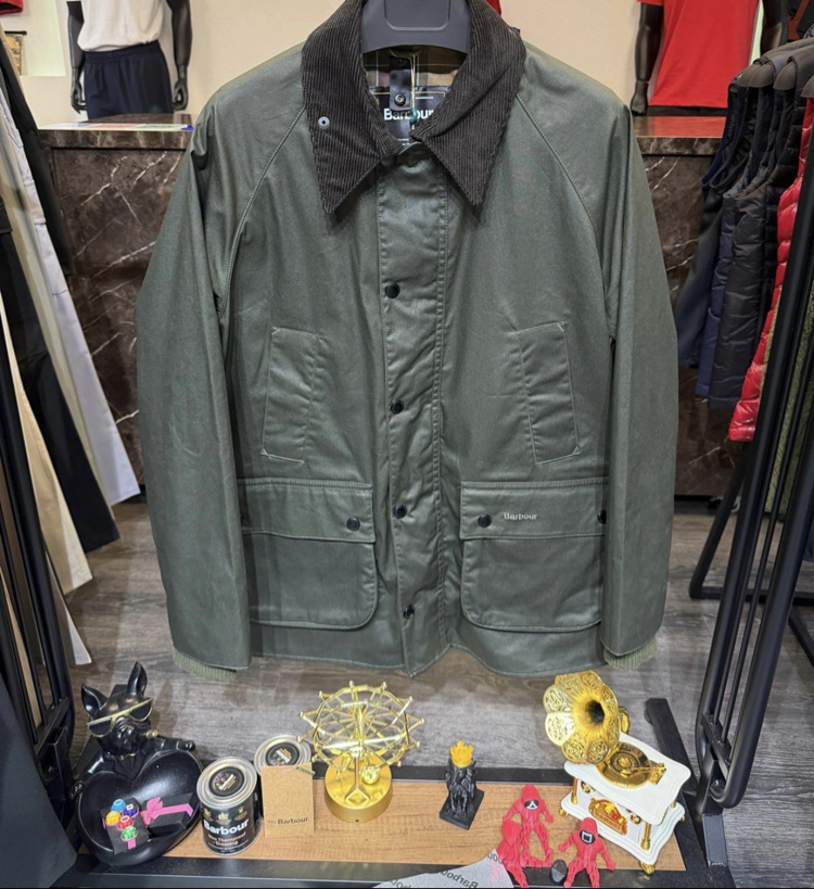BARBOUR ORİJİNAL YAĞLI DERİ MONT 001