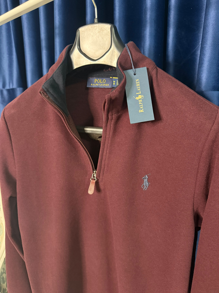 POLO RALPH LAUREN PREMIUM YARIM FERMUAR SWEAT
