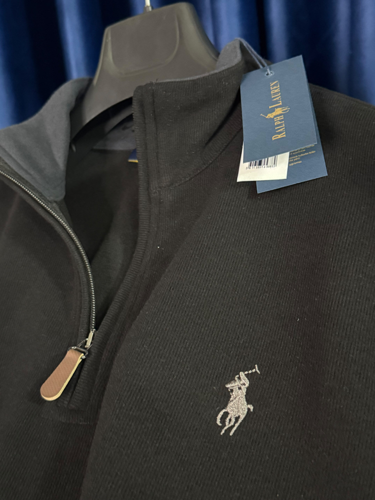 POLO RALPH LAUREN PREMIUM YARIM FERMUAL SWEAT
