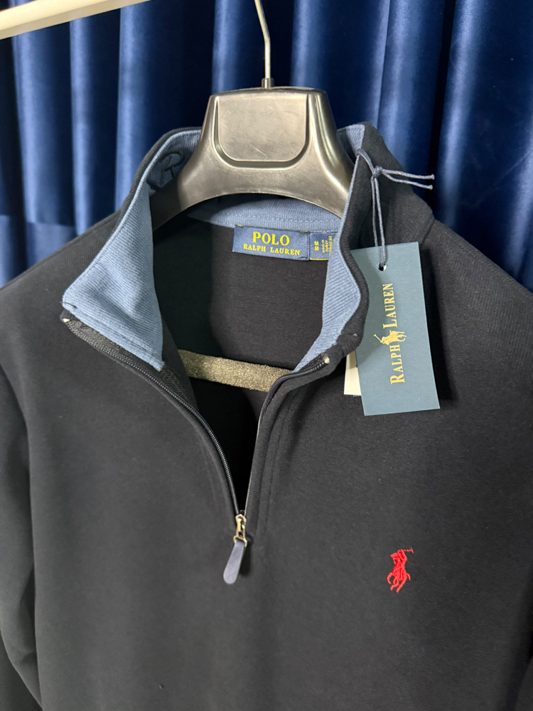 POLO RALPH LAUREN PREMIUM YARIM FERMANLI SWEAT