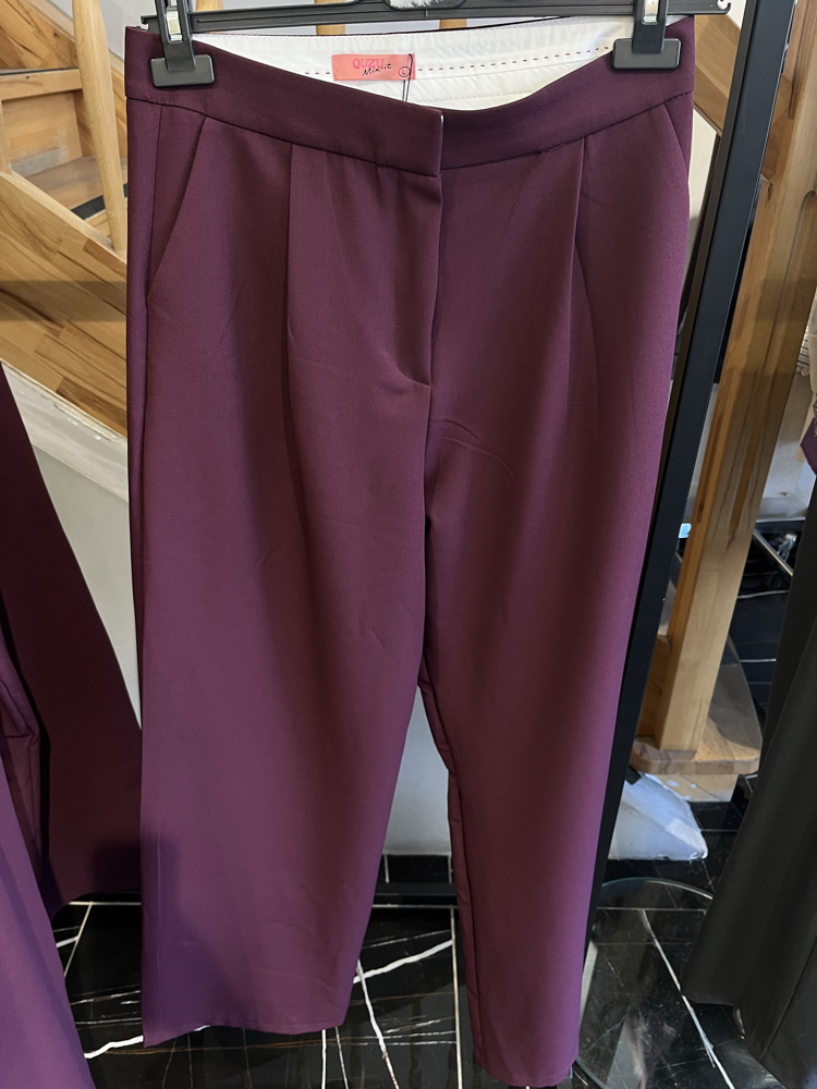 Bordo Bol Pantolon