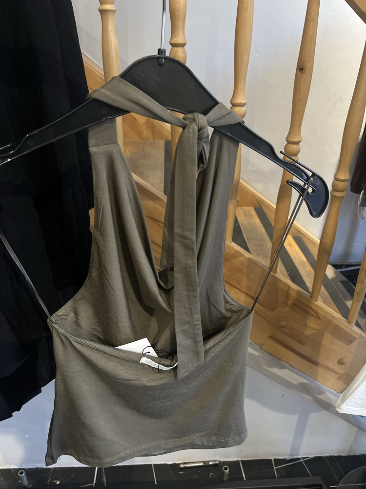 Degaje Yaka Halter Top