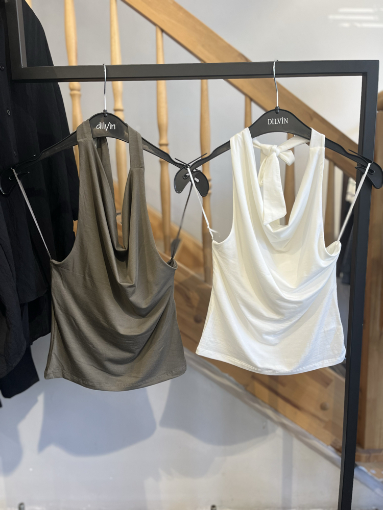Degaje Yaka Halter Top