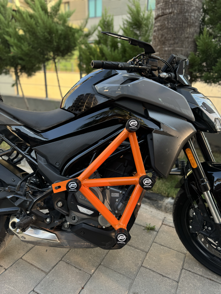 CF MOTO NK250 KORUMA DEMİRİ TURUNCU 4 TAKOZ