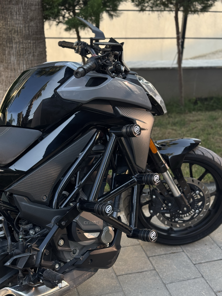 CF MOTO NK250 ÖN KORUMA DEMİRİ 4 TAKOZ SİYAH