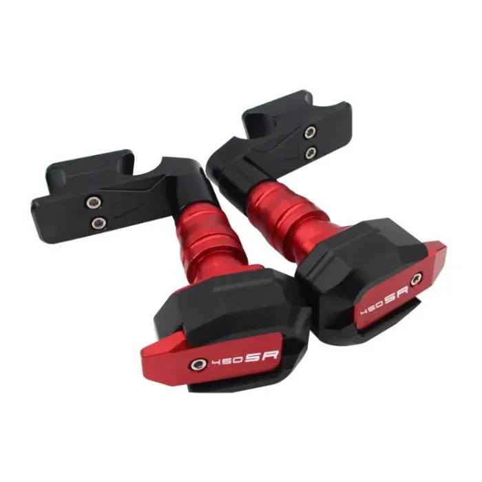 CFMOTO 450 SR 450SR YAN TAKOZ KORUMA SETİ KORUMA DEMİRİ - KOMPLE CNC - KIRMIZI