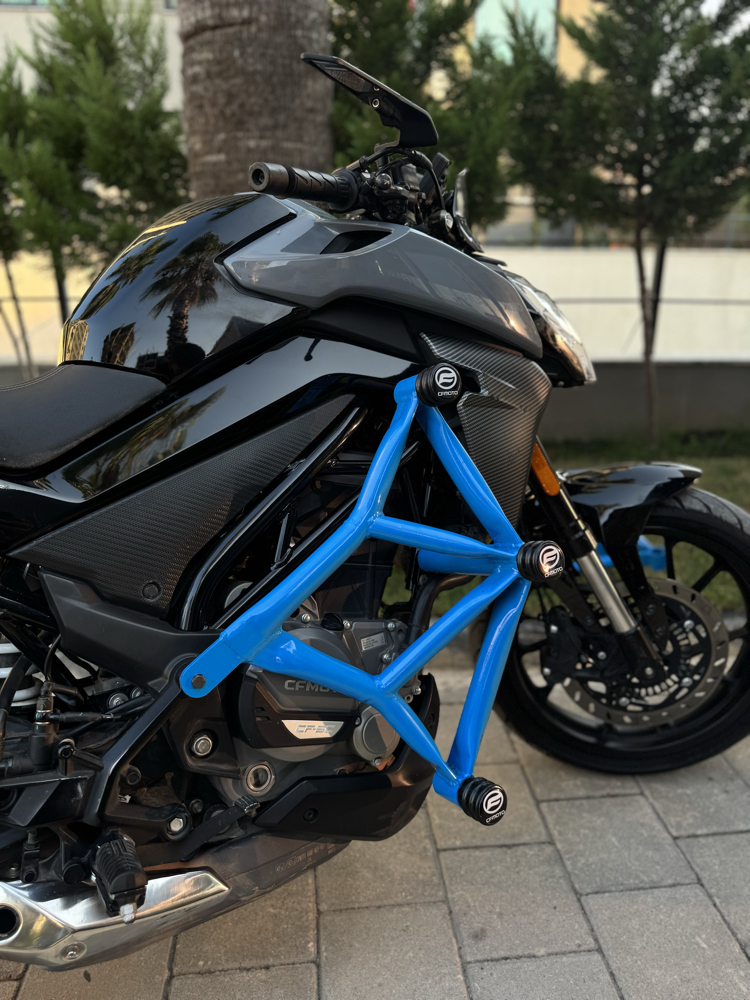 CF MOTO NK250 ÖN KORUMA DEMİRİ 3 TAKOZ MAVİ