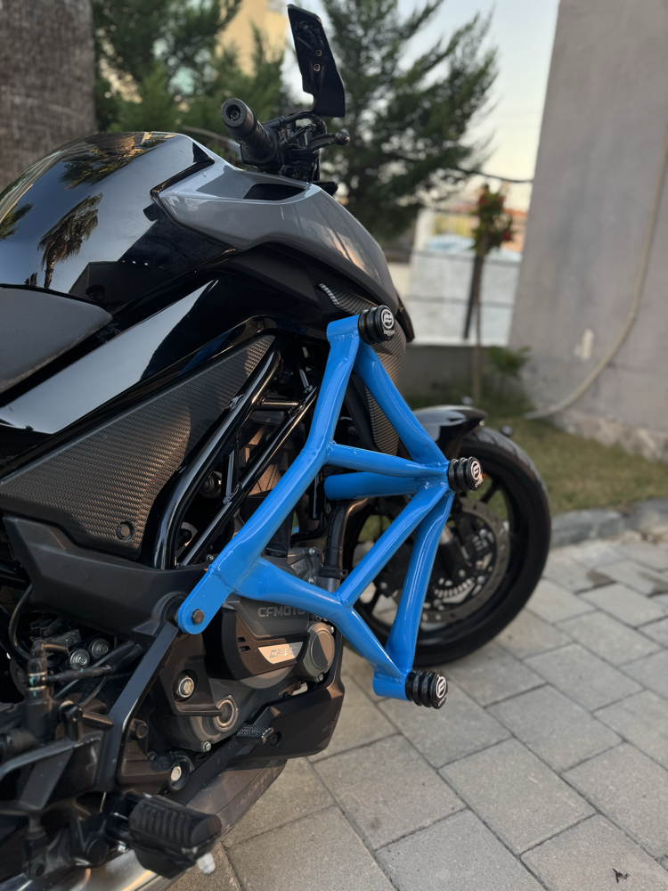 CF MOTO NK250 ÖN KORUMA DEMİRİ 3 TAKOZ MAVİ
