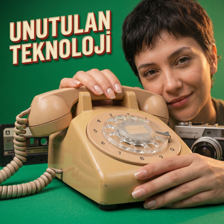 Nostaljik Çevirmeli Telefon | Orijinal PTT Dönemi