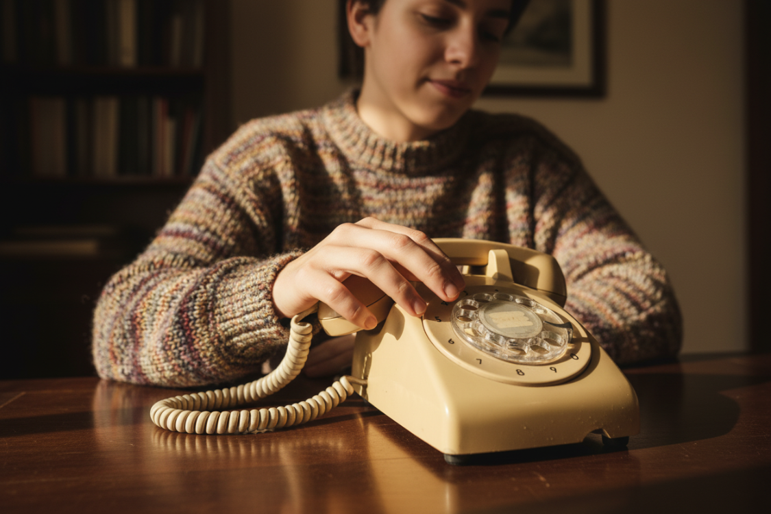 Nostaljik Çevirmeli Telefon | Orijinal PTT Dönemi