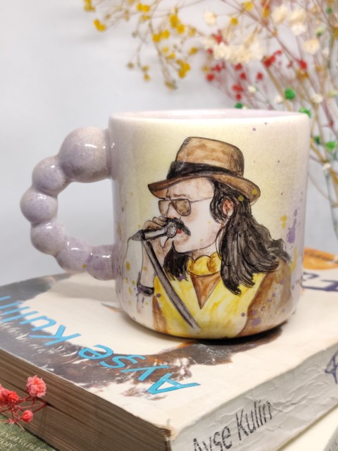 Cem Karaca (suluboya tekniği)