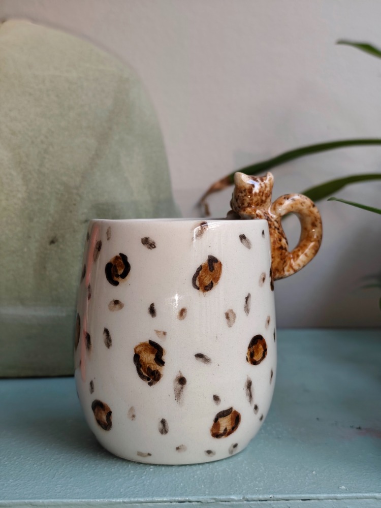 Leopar Tasarım Mug