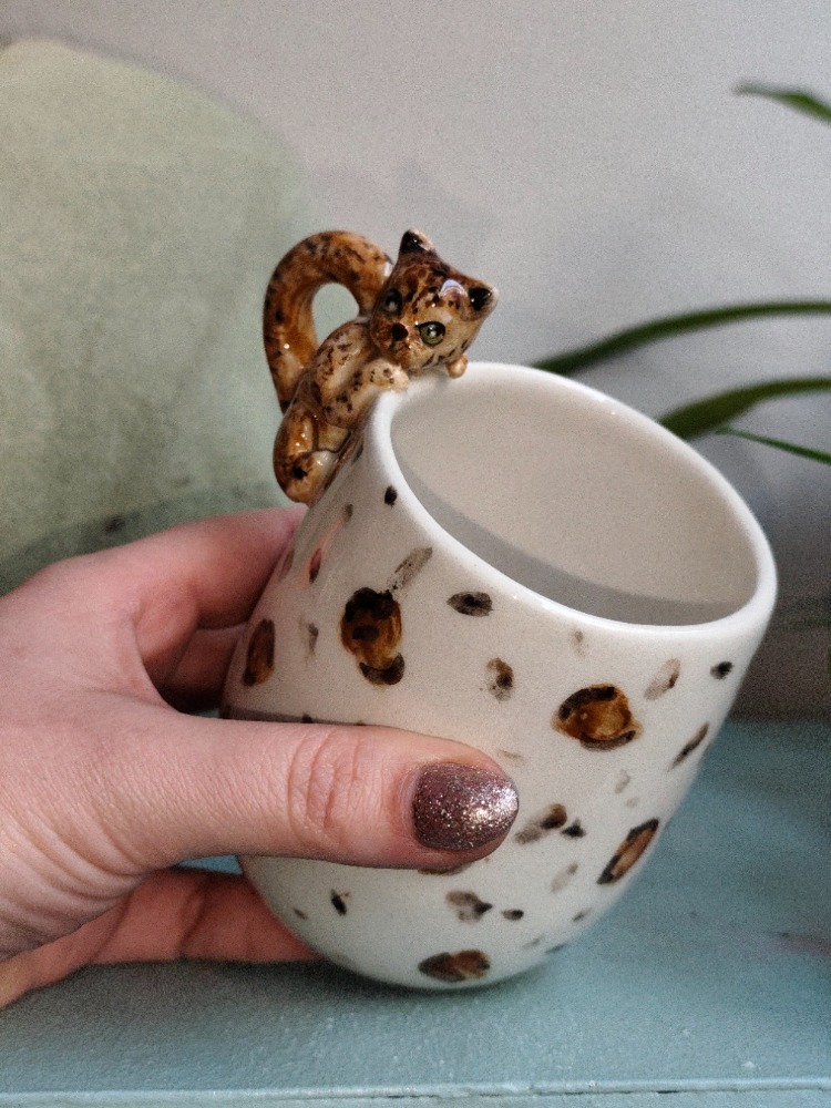 Leopar Tasarım Mug