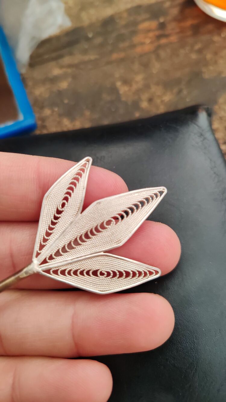 Telkari Malzeme  Dolgu Teli 1000 Ayar Gümüş Yapım Malzemesi 100 gram