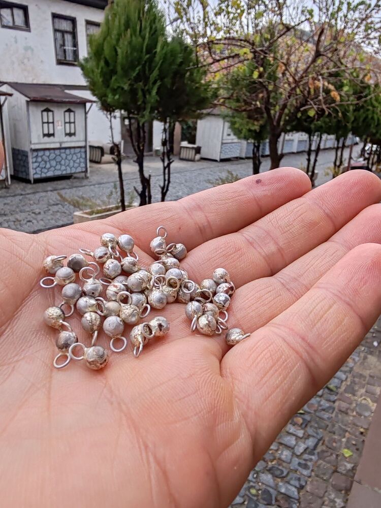 Telkari Takı Yapım Malzemesi Gümüş Top 100 gram 925 ayar Gümüş