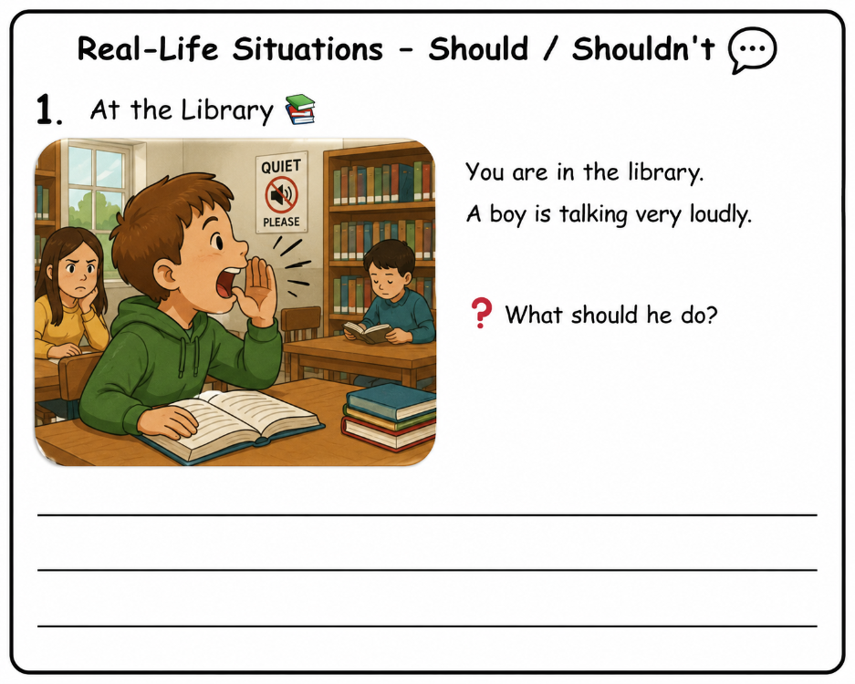 REAL-LIFE SITUATIONS WORKBOOK