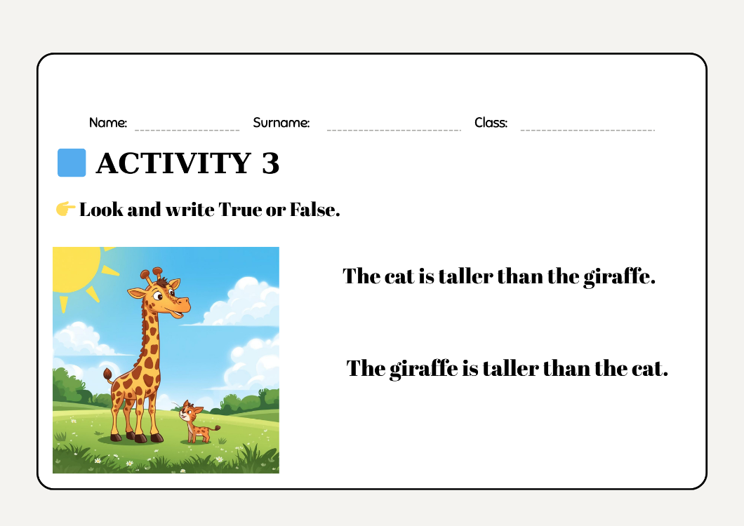 COMPARATIVE THROUGH STORIES