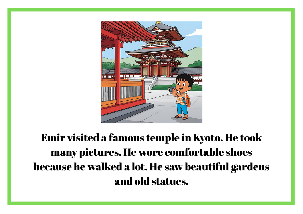 A TURKISH BOY IN JAPAN