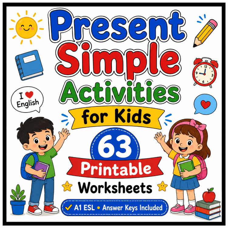 PRESENT SIMPLE ACTIVITIES FOR KIDS