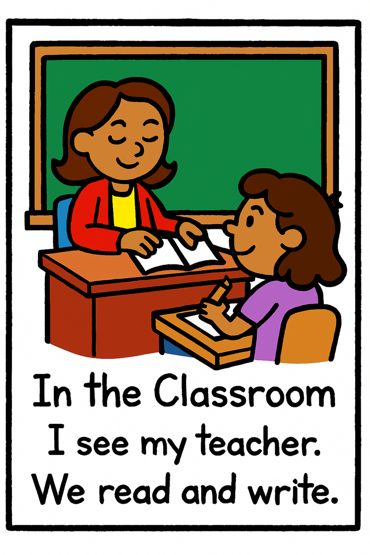 LET'S TALK ABOUT SCHOOL