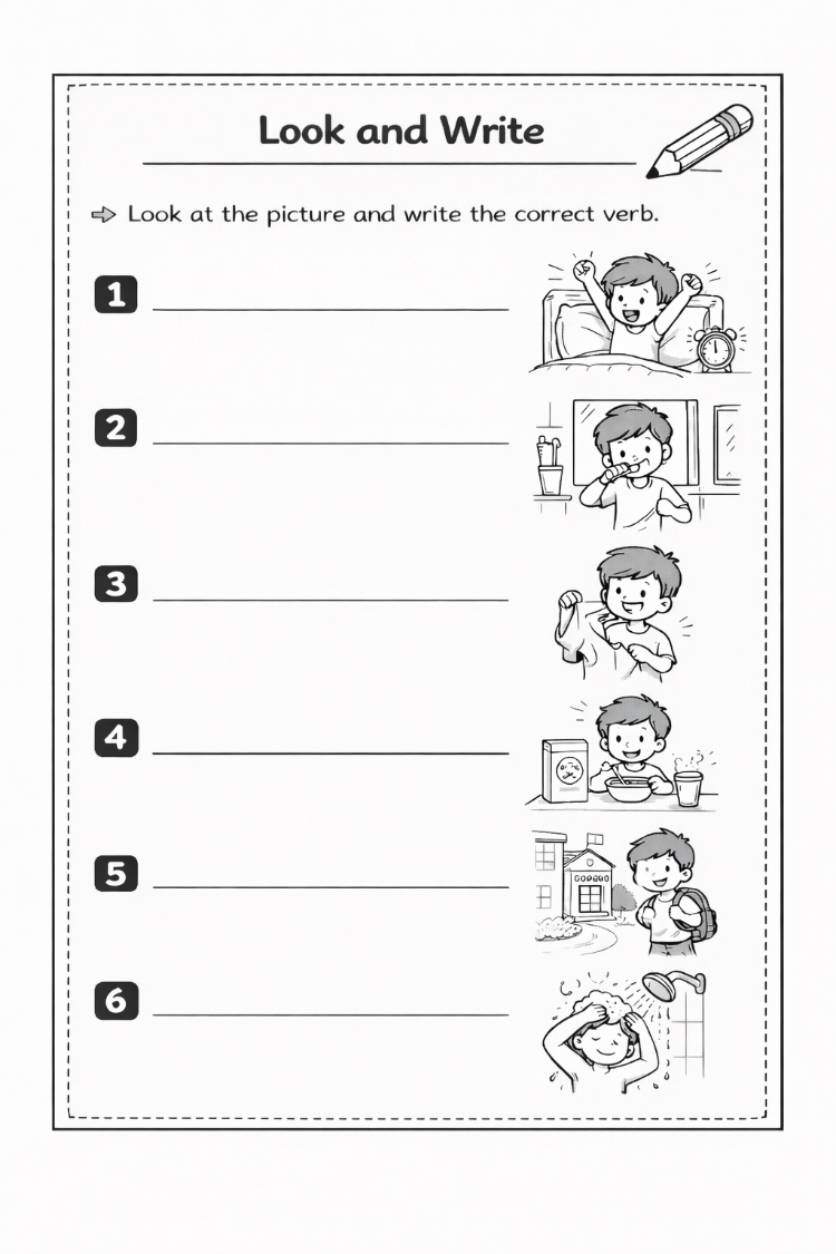 ACTION VERBS MEGA BUNDLE