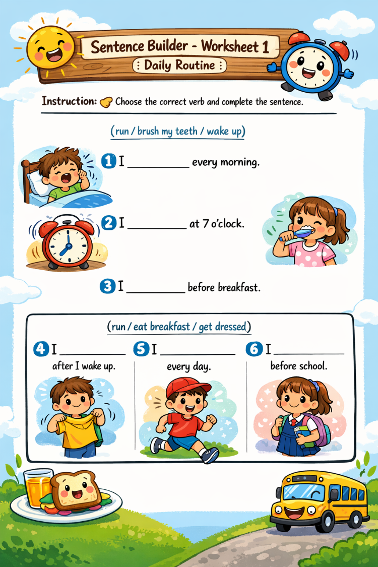 ACTION VERBS MEGA BUNDLE