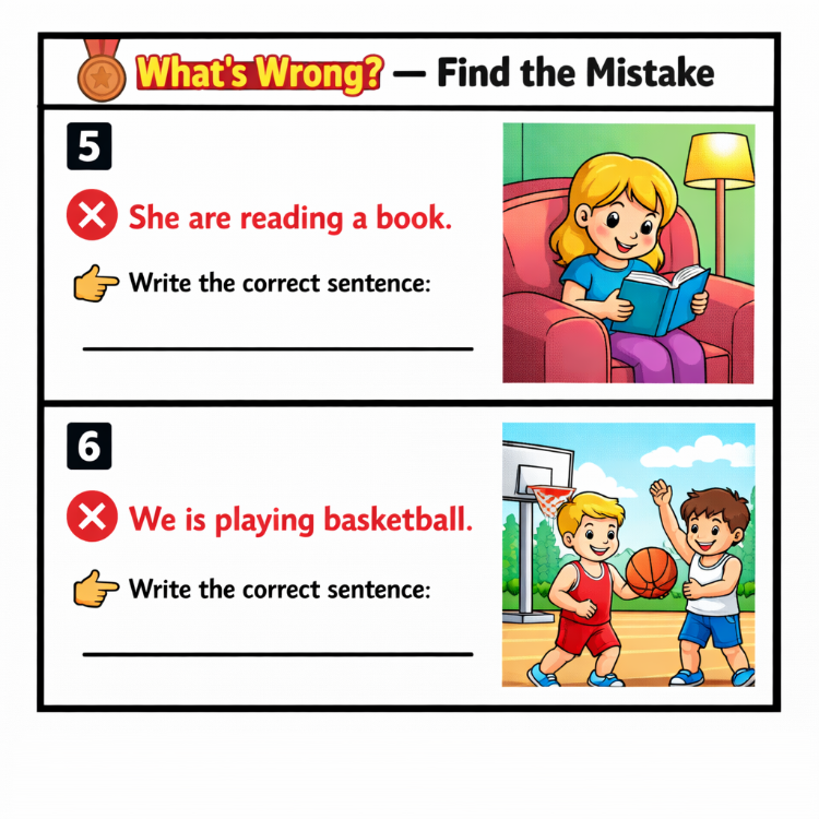 PRESENT CONTINUOUS TENSE BUNDLE