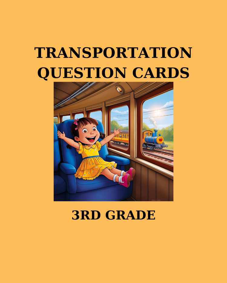 TRANSPORTATION QUESTION CARDS (3. SINIF)
