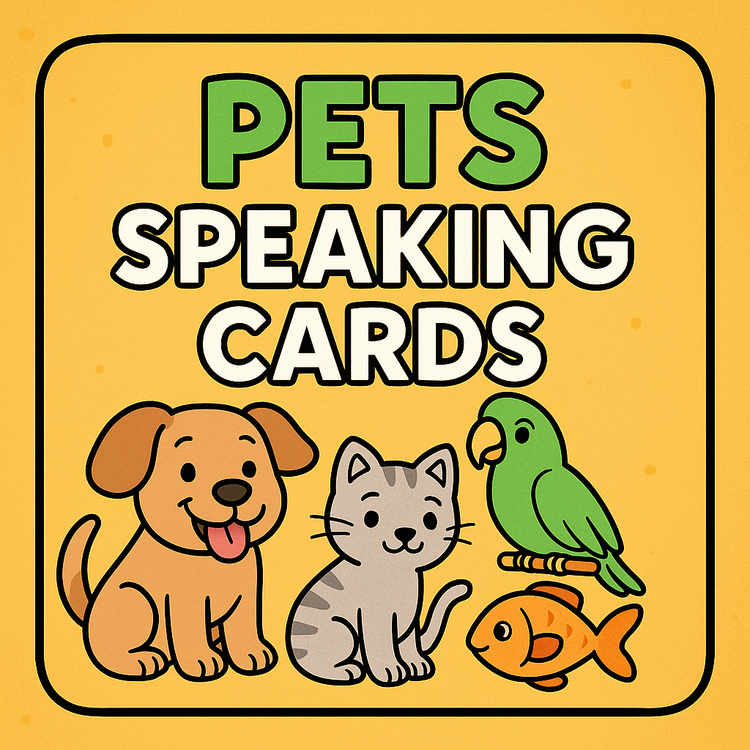 PETS SPEAKING CARDS