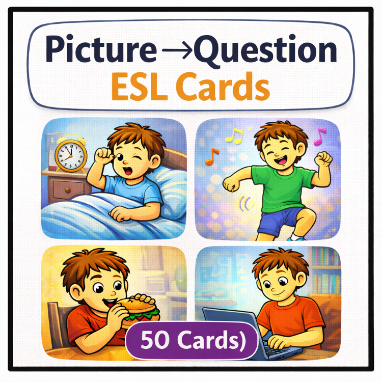 PICTURE ESL CARDS