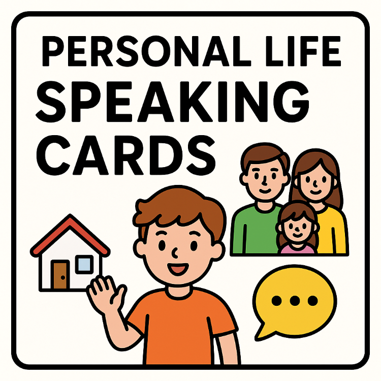PERSONAL LIFE SPEAKING CARDS