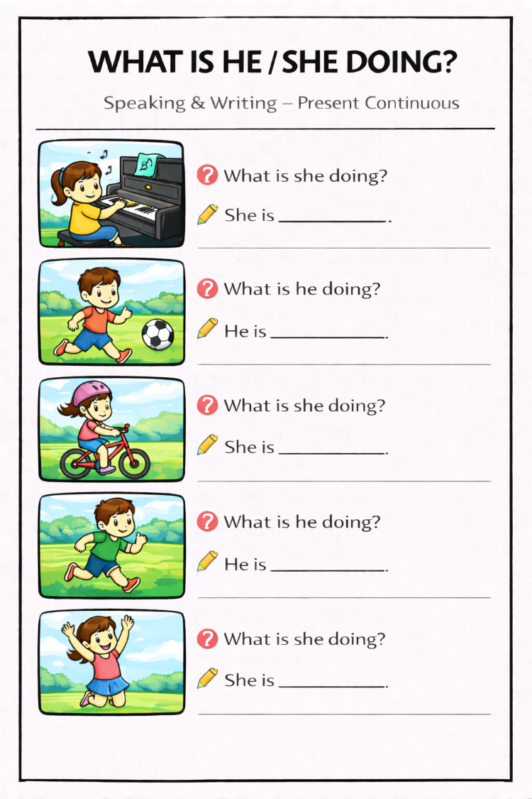 ACTION VERBS ACTIVITIES