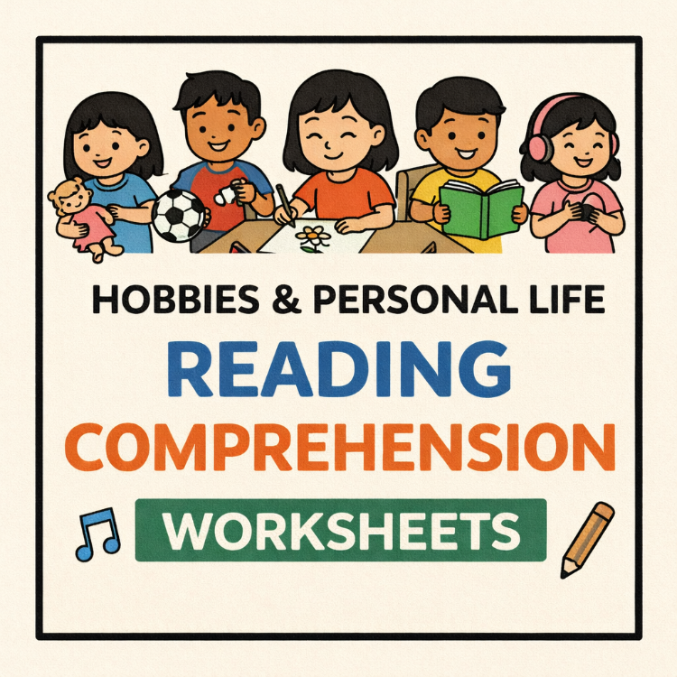 HOBBIES & PERSONAL LIFE READING COMPREHENSIONS